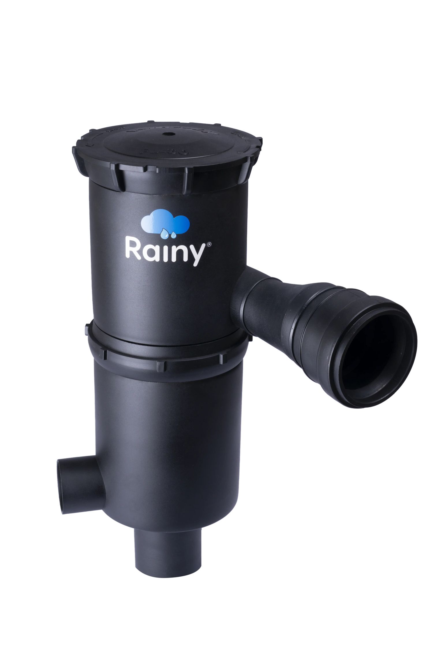 Rainy Filters FL-80 Model with Angled Side View for Efficient Rainwater Harvesting Use