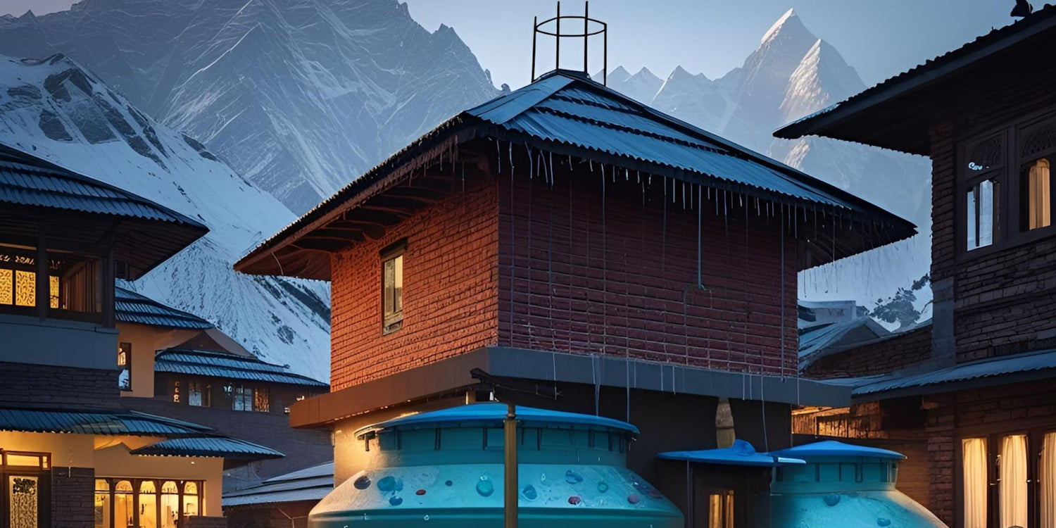 winterize rainwater tank